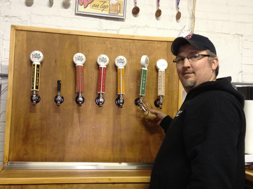 triangle brewery rick tufts